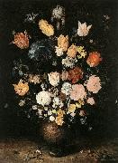 BRUEGHEL, Jan the Elder Bouquet of Flowers gh Spain oil painting artist